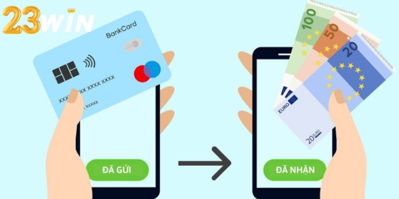 Rút tiền 23WIN qua ví điện tử giúp tối ưu tốc độ giao dịch